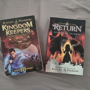 Kingdom Keepers Book Bundle 2 & 3 Good Condition